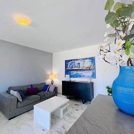 Le Pinede - Apt 4 Prs- Parking - Clim - 500M Plages Antibes Exterior foto
